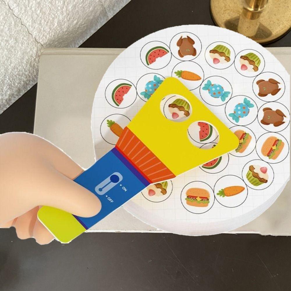 Paper Reaction Competition Card Games Early Education Educational Board Games Reaction Training