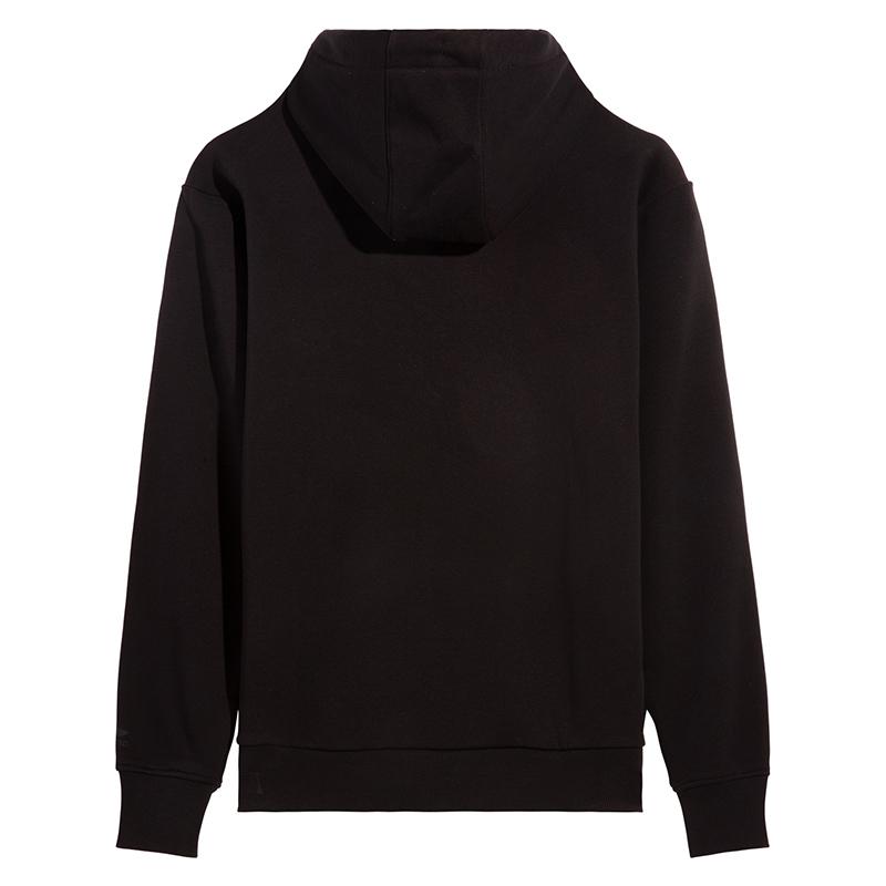 Li Ning Sweatshirts Men's Black Crew Neck Moderate AWDVJ01-3