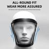 Full Face Shield Transparent Shield Oil-Splash Proof Facial Anti-Fog Head Cover