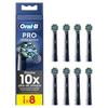 Brossettes - - CROSS ACTION PRO - Pack De 8 - Noir - Filaments En Forme De X