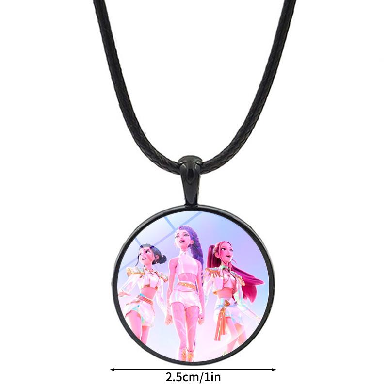Kpop Demon HHunte Bracelet Huntrix Necklace Bracelet  Anime Hunter Hanging Pendants Party Supplies Fans Favor Gifts