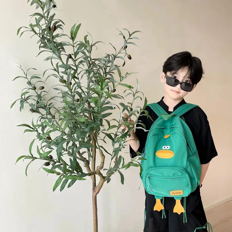 Cool Duck Backpack Fashionable Casual Versatile Children Schoolbag Stylish Backpack Student Bag