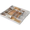 Expandable Drawer Organizer Adjustable Flatware Cutlery Holder Tray  Drawer Divider