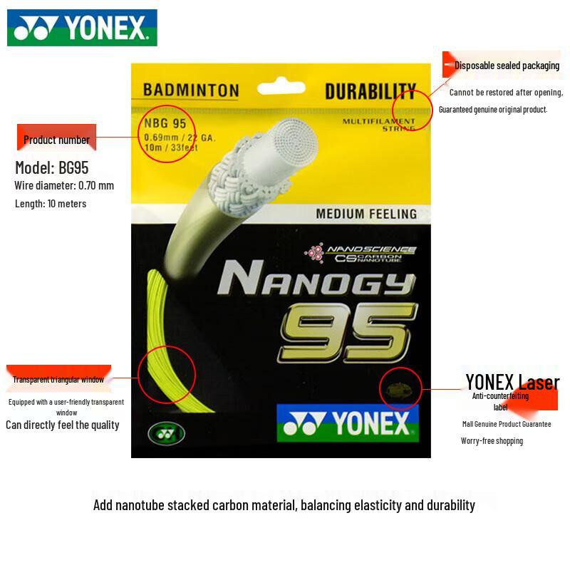 YONEX Performance Badminton-Saiten Serie