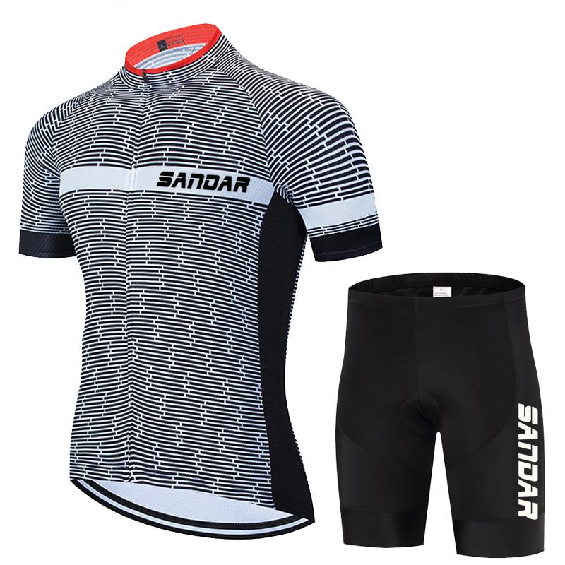 Cycling Jersey Set 2025 Men's Cycling Set Summer Outdoor Sport MTB Bicycle Wear Clothing Breathable Bike Cycling Clothes