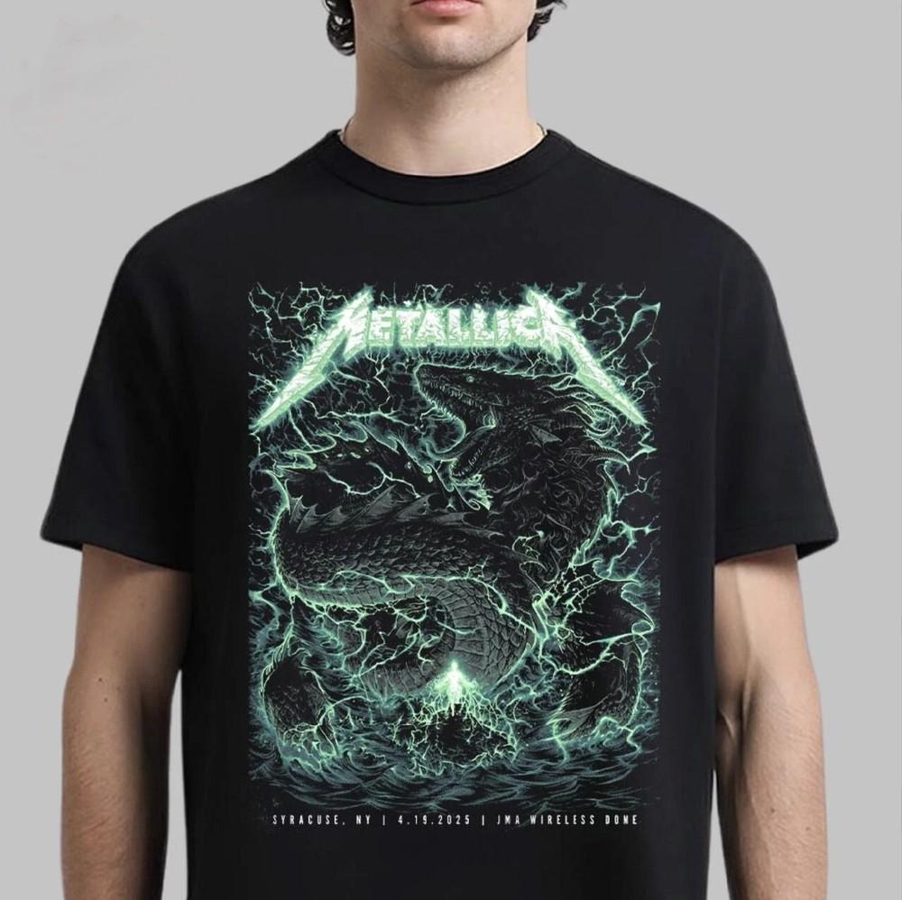 

Metalica M72 Syracuse New York On April 19 2025 Unisex T-Shirt Unisex T-Shirt XXXXL