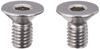 KITACO Flat Cap Bolt M8x15mmxP1.25 General Purpose Stainless Steel 0900-080-30001