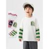 Right European Style Boys' Faux Two-Piece Long-Sleeve T-Shirt 2026 Spring New Spring and Autumn Outfit for Babies and Children, Thin Base Layer