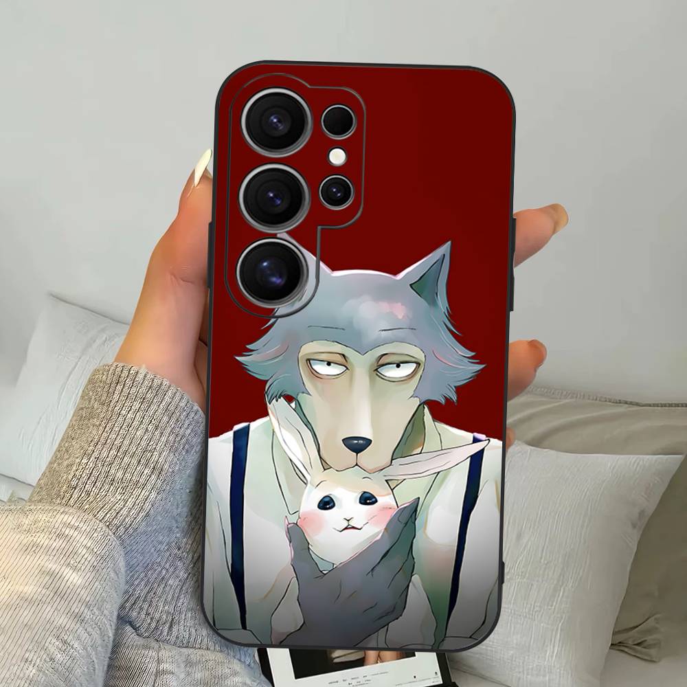 

Classic Japanese Anime B-Beastars Phone Case For Samsung S 24 Fe 25 Ultra Plus 20 Lite 21 30 22 23 24 22 Ultra 5G Fundas Samsung S20 5G