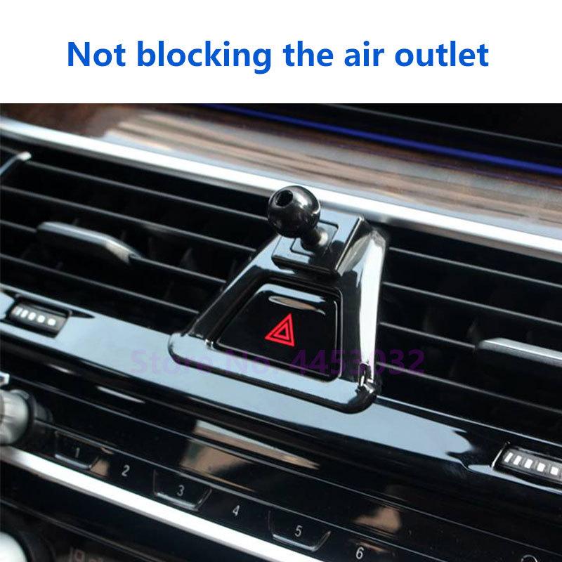 Car Phone Holder Mounts Special For BMW X1 X2 F39 F47 F48 F49 GPS Supporting Fixed Bracket Base 17mm Accessories 2012-2022