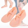 1Pair Foot AntiCracks Protective Silicone Socks Foot Heel Care Moisturizing Protector(L )