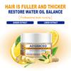 EELHOE 30g Ginger Lemon Correcting Hair Growth Cream Replenish Hair Nutrition and Moisture Does Not Hurt Hair Easily Soften Cream