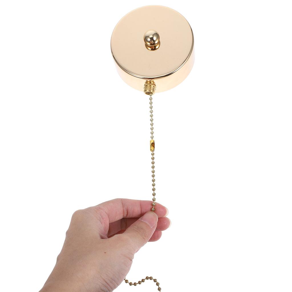 Ceiling Fan Light Pull Chain Switch Wall Mounted Fan Control Switch for Exhaust Light Convenient Home Safety Use