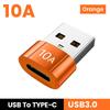 Usb 3.0 To Type C Otg Adapter Usb Type C Male To Type C Usb Female Converter Fast Charge For Macbook Laptop Card Reader