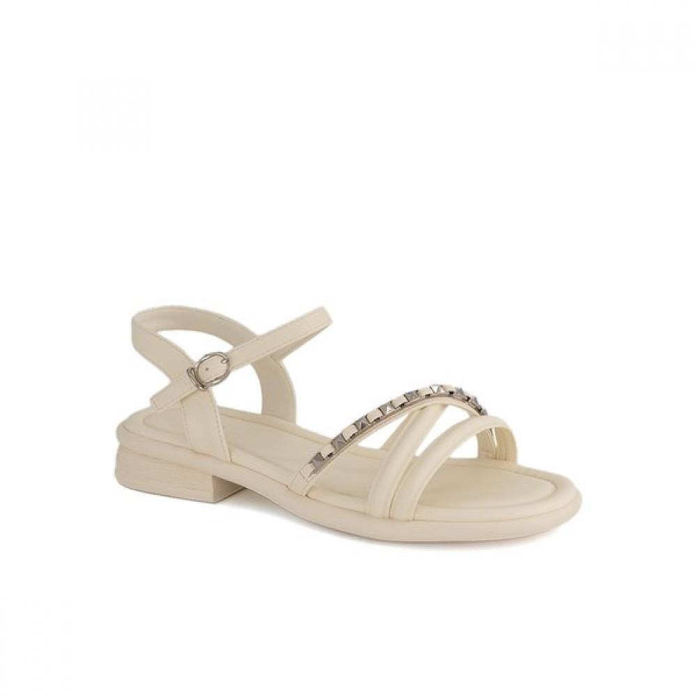 Soda Women S caSual Flat Stud Sandal Ard617 It30 2cm 225