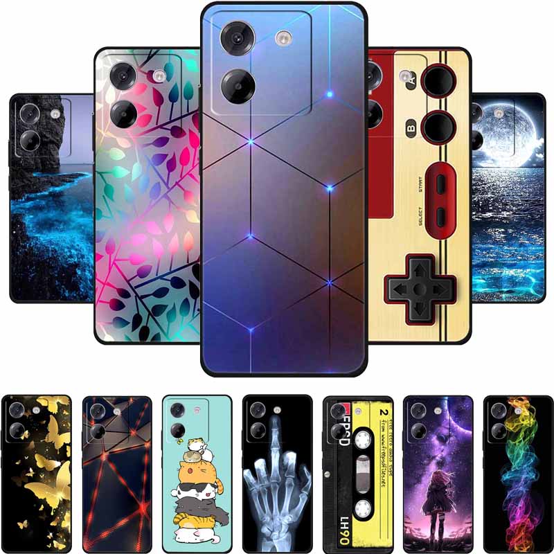 For Poco M7 Pro 5G Case M 7 Pro Coque Black Silicone Soft Back Cover Case For Xiaomi Poco M7 Pro Phone Cases Cover M7Pro 6.67"