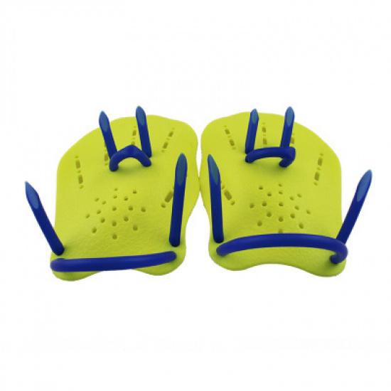 Genuine palm-scratch resistant hard material silicone Training hand tools Strength training accessories Learn to swim жёлтый