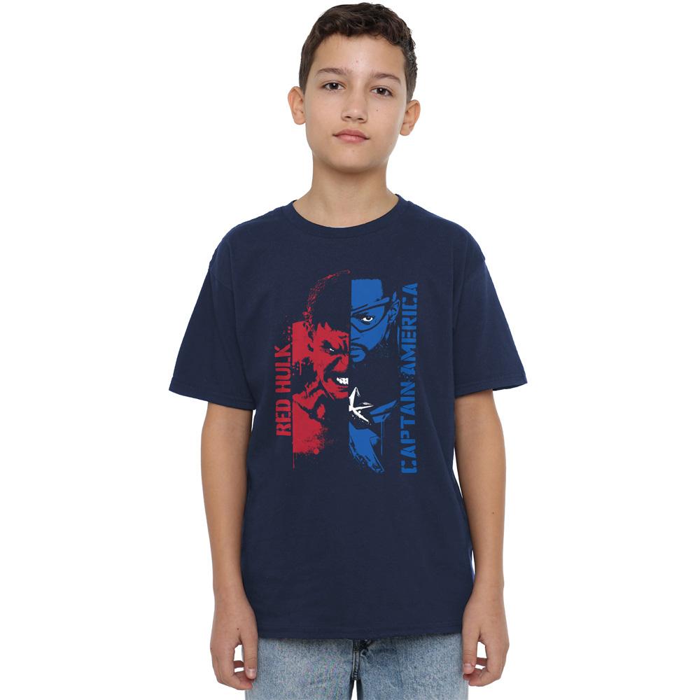 Captain America: Brave New World Childrens/Kids Red Hulk Graffiti T-Shirt