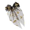 Bronzing Transparent Halloween Bow Hair Clip Halloween Hairpin  Festival Daily Wear