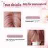 Cherry Blossom Pink Straight Wig - Fluffy Natural Look for Goddess Vibe Cosplay