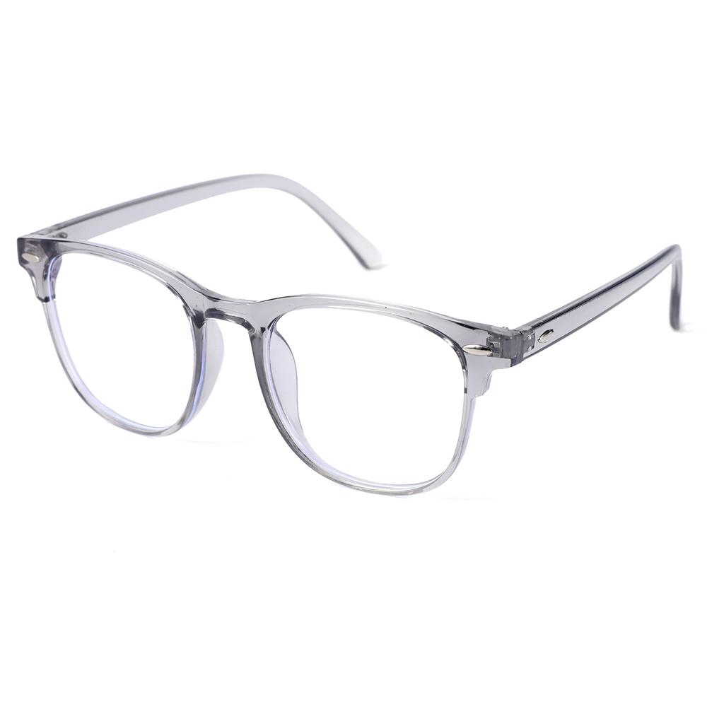 

Anti Blue Light Glasses Plano Frame Multi Color Simple Design For Men Women Computer Radiation Protection Eyewear
