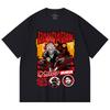230 g/m² 100% Baumwolle Dandadan V26 Okarun Turbo Print Unisex Schweres Baumwoll-T-Shirt
