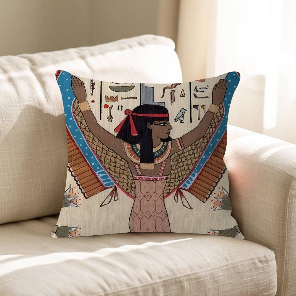 Altes Ägypten Kunst Kissen Anime Kissen Sofa Bett Kopfkissenbezug Kissenbezug Mode