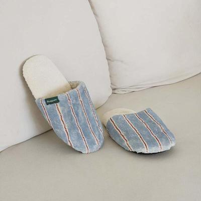 Preppy Stripe Fogny Living Room Slippers