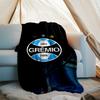 Grêmio logo printed blanket—lightweight,soft,warm;versatile blanket all seasons—perfect as &air-conditioning throw,nap blanket