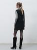 General Idea Suede Belted Dress [Black] / Wbe4L15512