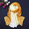 LaMaxPa 2019 New Soft Women Gradient Silk Scarf Autumn Winter Long Bandana Shawls and Wraps Female Hijab Luxury Echarpe Pashmina