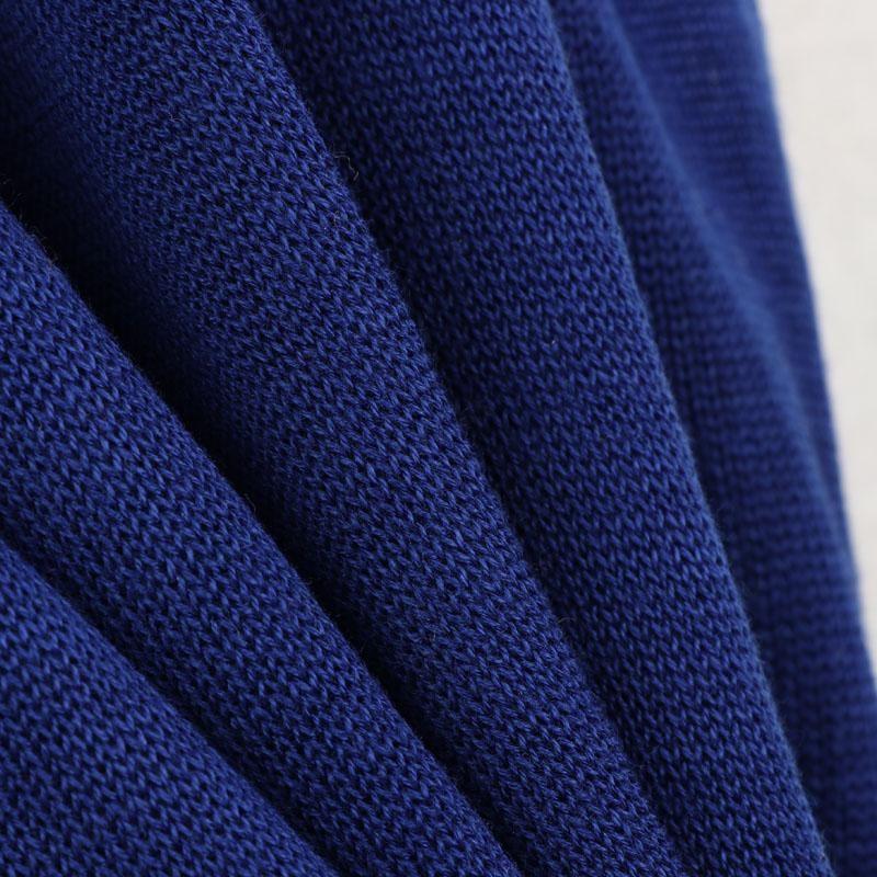 House Autumn New Arrival Export European and American Women's Clothing False Two-Piece Suit Long Sleeves Sweater Knitwear Plus Size Outer Wear