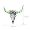 M-Modern-Rinderkopf Wandbehang Sukkulenten Blume Rinderkopf Miniaturfiguren Tier escultura Heim Hängende Ornamente Dekor