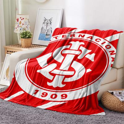 Sport Club Print Flannel Blanket, High Quality Comfortable for All Seasons, Home Decor, Warmth and Comfort, Perfect for Christmas Gifts