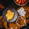 5Pcs Biscuits Mold Halloween Specter Cookie Cutter Biscuits Fondant Cookie Stamp Kitchen Tool Party Supplies