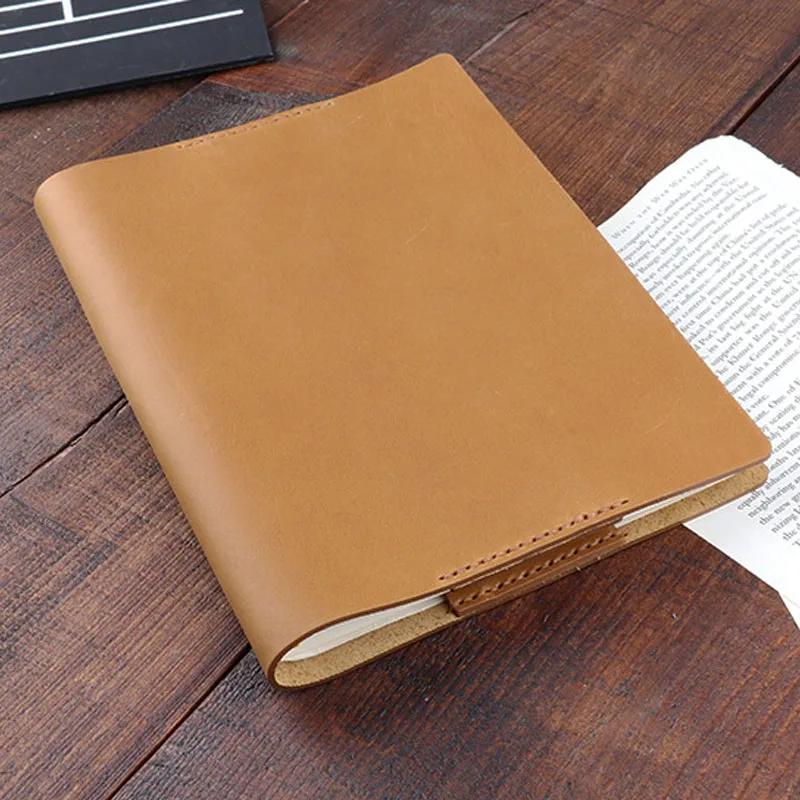 

Обложка из натуральной кожи Fromthenon для блокнота Ho-Bo формата A5 и A6, планировщика, винтажного ретро-дневника, канцелярских принадлежностей для офиса и школы A6 Only Cover