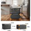 USA Stock Portable Power Station F3000LFP 3072Wh Solar Generator 3600W LiFePO4 Battery Home Backup Fast Charging Expand
