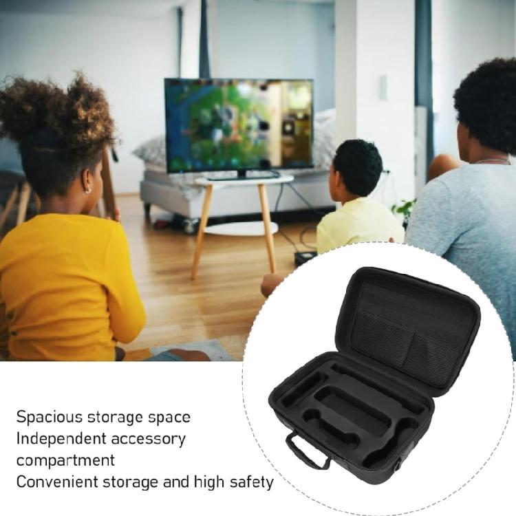 Universal Gaming Consoles Organizers Case with Dedicated Controller Space Exterior Strong Carrying Handle for Consoles G