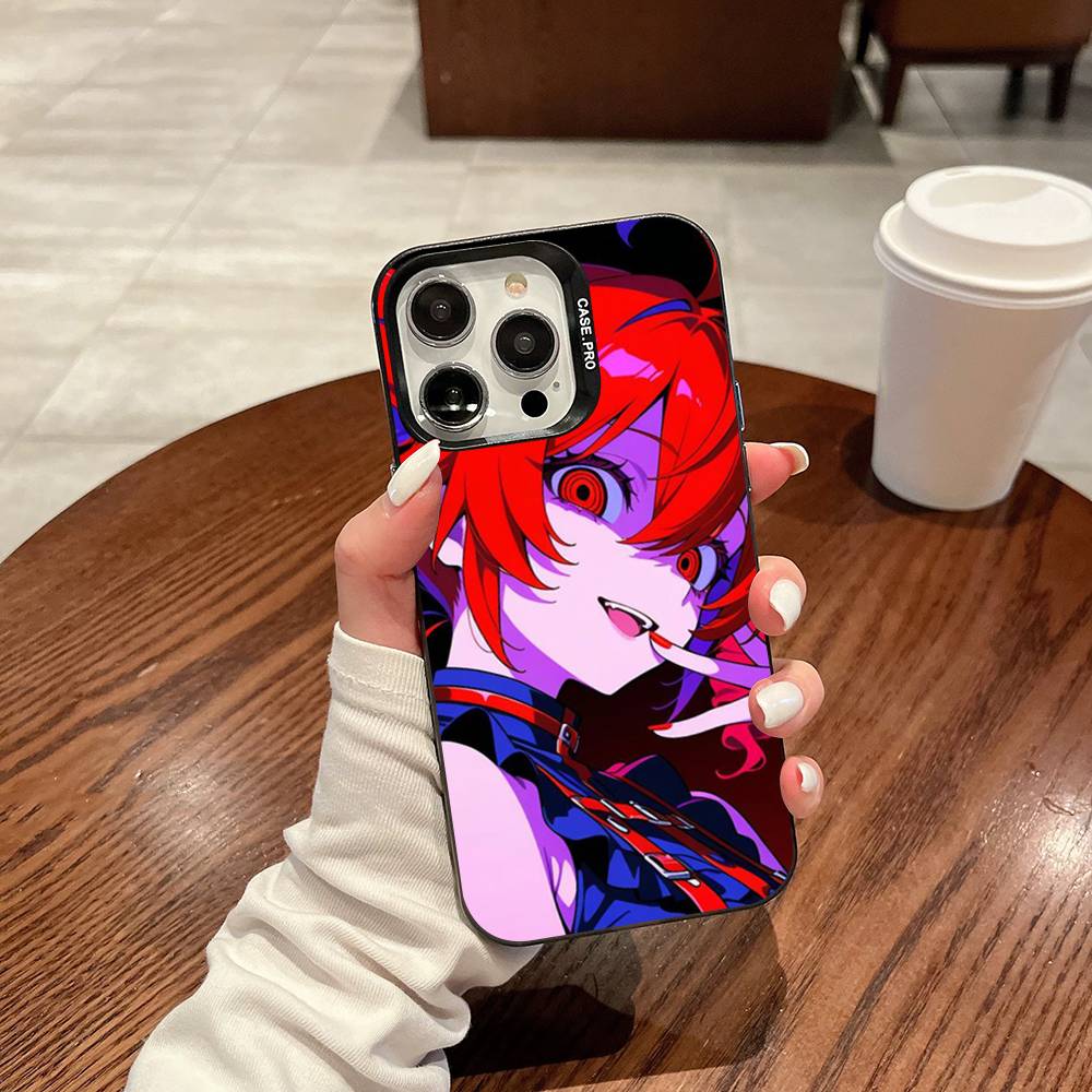 Vocaloid Kasane Teto Girl Phone Case For IPhone 16 15 14 13 12 11 Pro Max 17 Plus Colorful Cover