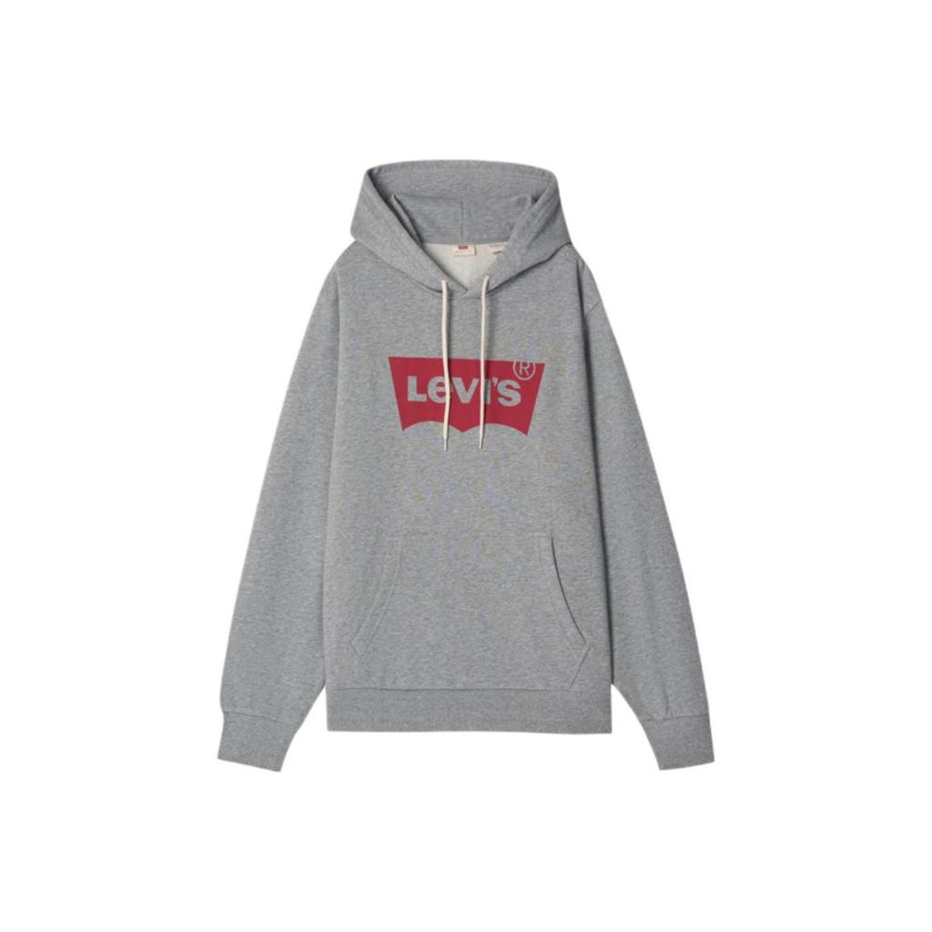 Levis Casual Comfortable Letter Logo Knitted Hooded Long Sleeve Sweatshirt Men Sweatshirt 003YT-0002