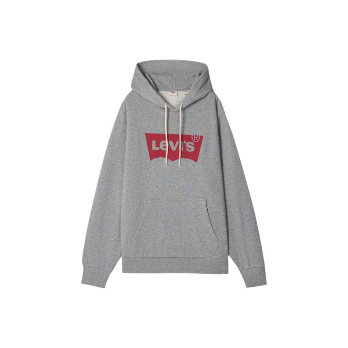 

Levis Повседневный Удобный Трикотажный Свитшот с Капюшоном и Длинным Рукавом с Логотипом-Буквой Унисекс свитшот 003YT-0002 XS