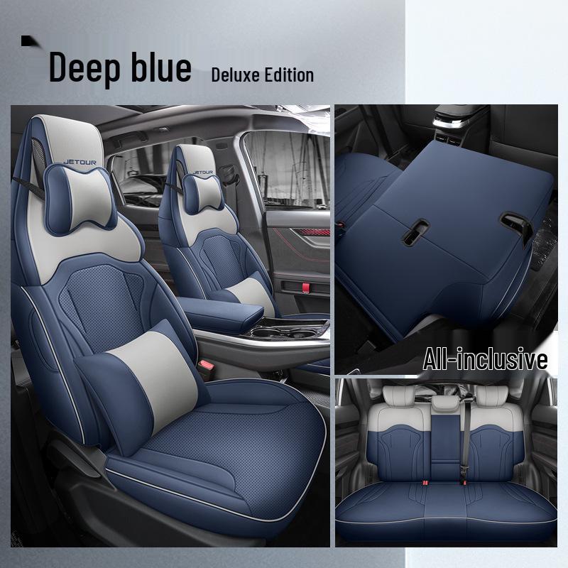 LTCS Jietu Dasheng Sporty Leather Car Seat Cushion - All Seasons Fit