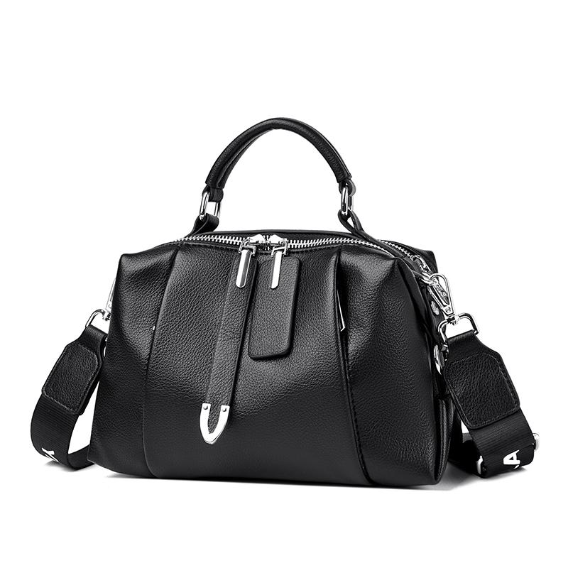 Retro Luxury Women's Solid Color Leather Shoulder Crossbody Bags Designer Ladies Handbags 2025 Fashion Female Messenger Tote Sac