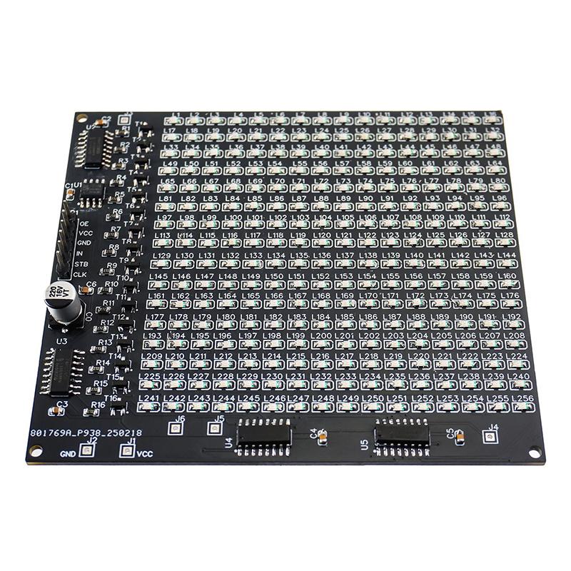 SMD Dot Matrix Advertising Screen Welding Practice Kit 0-9 Digital Display Fun DIY Electronic Kit Soldering Practice