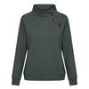 Women's Casual Color Pullover Sweatshirt