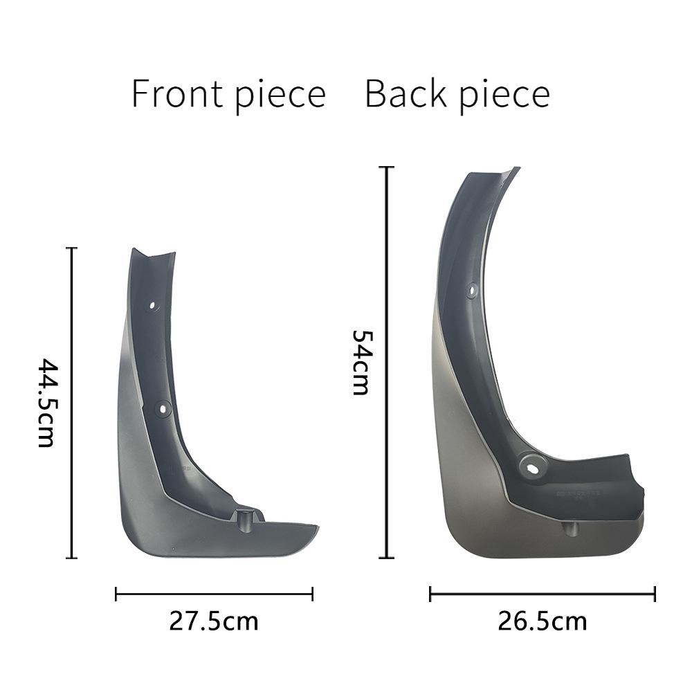 For BMW X3 F25 2010- 2017 2011 2012 2013 2014 2015 2016 Car Mudflap 4x Mudguards Fender Styling New Upgrade Mud Guard Flap Splash Protection