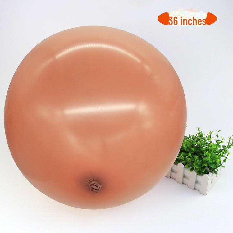 36-Inch Thickened Latex Round Macaron Balloon for Birthday Party Decoration