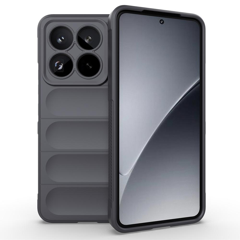 

Для Xiaomi 15 Pro Чехол Противоударный Мягкий ТПУ Прочный Чехол-накладка на заднюю панель телефона Dark Grey