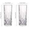 50ml/230ml/250ml/315ml Juice Milk Beverage Mugs European Style Foreign Wine Glass Luxury Whiskey Glass Suitable for Gift Giving