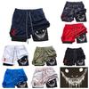 Berserk Muay Thai Kick Boxing UFFC MMA Mixed Martial Art Shorts Anime Hommes Femmes Unisexe Double Couche Séchage Rapide Respirant Sport Gym Fitness Entraînement